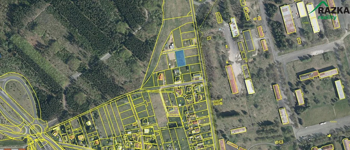 Prodej stavebního pozemku 1191 m²